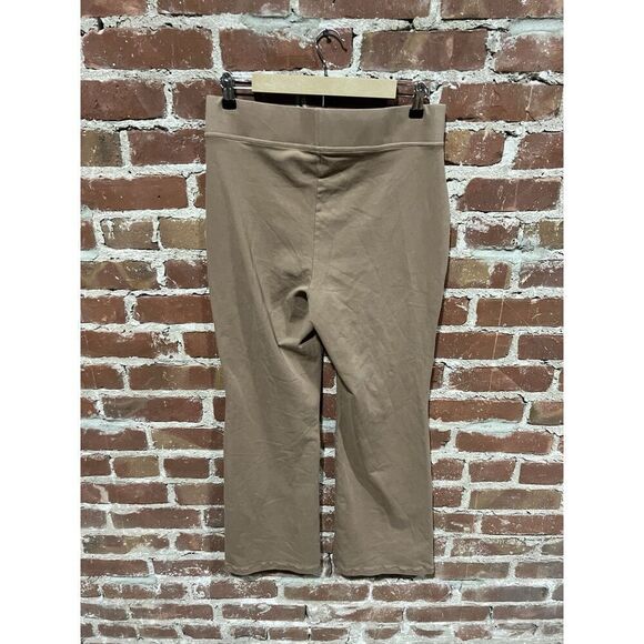Lands End Women’s Brown Flared Pull On Legging Pants Size Medium - Picture 2 of 3